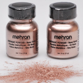 Mehron Metallic Powder Rose 21 gr